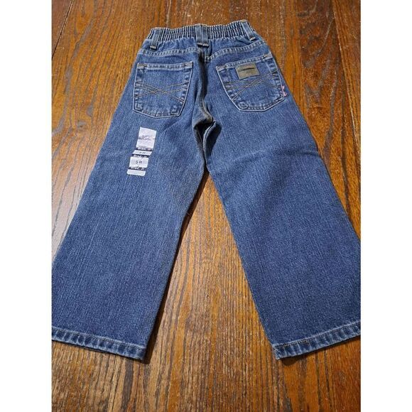 New Vintage Boys 5R Bugle Boy 1977 Brad Jr Elastic Waist Cotton Denim Blue Jeans - Picture 4 of 7
